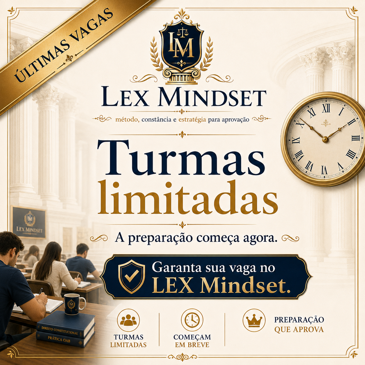 Lex Mindset — turmas limitadas