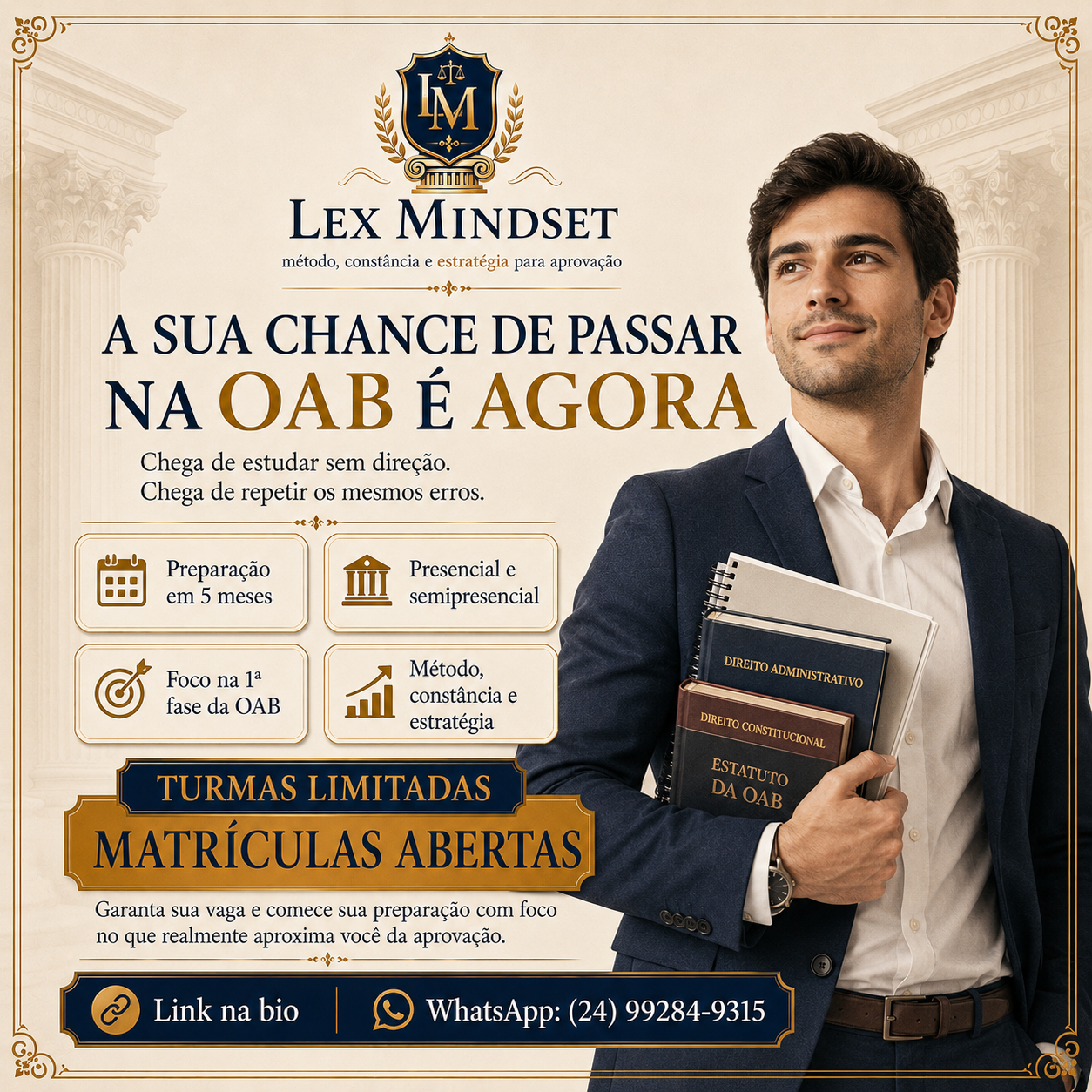 Lex Mindset — matrículas abertas